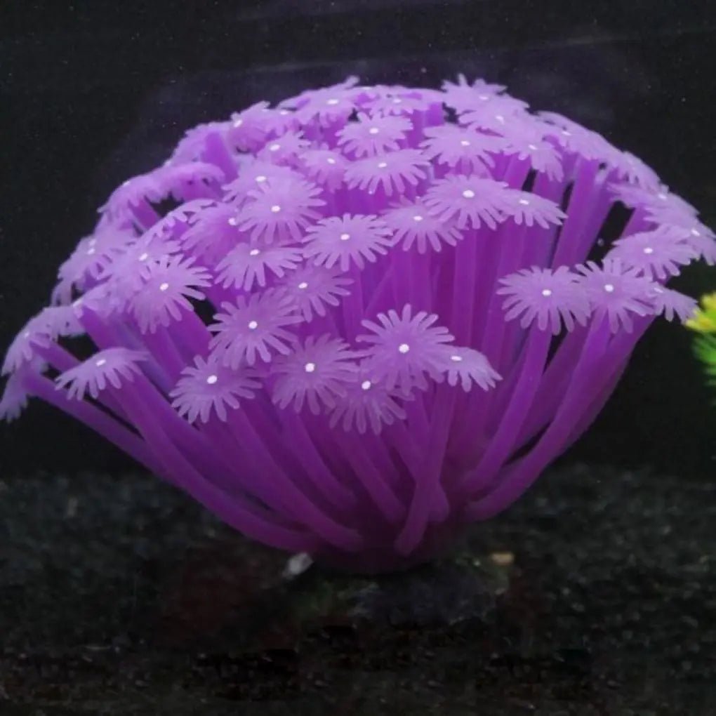 Wholesale Bulk Artificial Sea Anemone Aquarium Decoration Imitated Coral Ornaments Underwater Aquatic Decor For Fish Tank Aquarium Decoration - Furbury