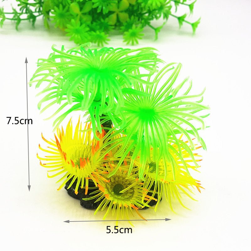 Wholesale Bulk Artificial Underwater Coral Aquarium Fish Tank Simulation Decoration Aquarium Backgrounds Plants Water Grass Accessories Home - Furbury