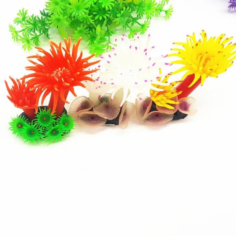 Wholesale Bulk Artificial Underwater Coral Aquarium Fish Tank Simulation Decoration Aquarium Backgrounds Plants Water Grass Accessories Home - Furbury