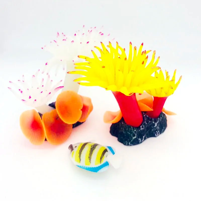 Wholesale Bulk Artificial Underwater Coral Aquarium Fish Tank Simulation Decoration Aquarium Backgrounds Plants Water Grass Accessories Home - Furbury