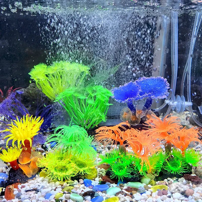 Wholesale Bulk Artificial Underwater Coral Aquarium Fish Tank Simulation Decoration Aquarium Backgrounds Plants Water Grass Accessories Home - Furbury