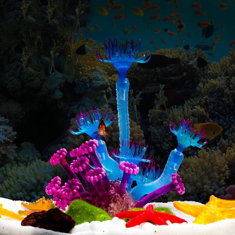 Wholesale Bulk Artificial Underwater Coral Aquarium Fish Tank Simulation Decoration Aquarium Backgrounds Plants Water Grass Accessories Home - Furbury