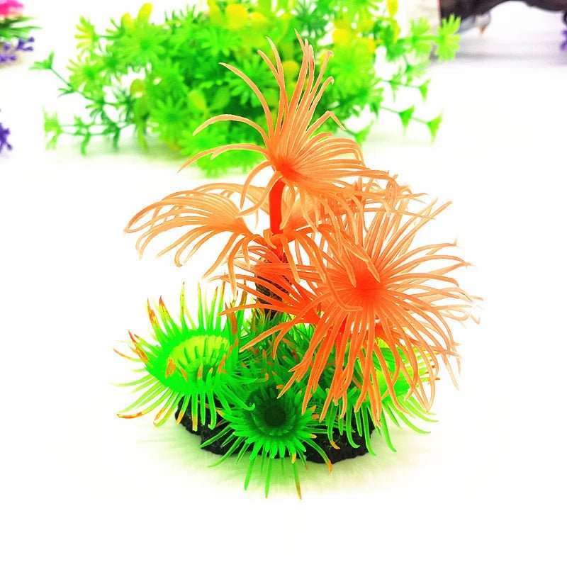 Wholesale Bulk Artificial Underwater Coral Aquarium Fish Tank Simulation Decoration Aquarium Backgrounds Plants Water Grass Accessories Home - Furbury