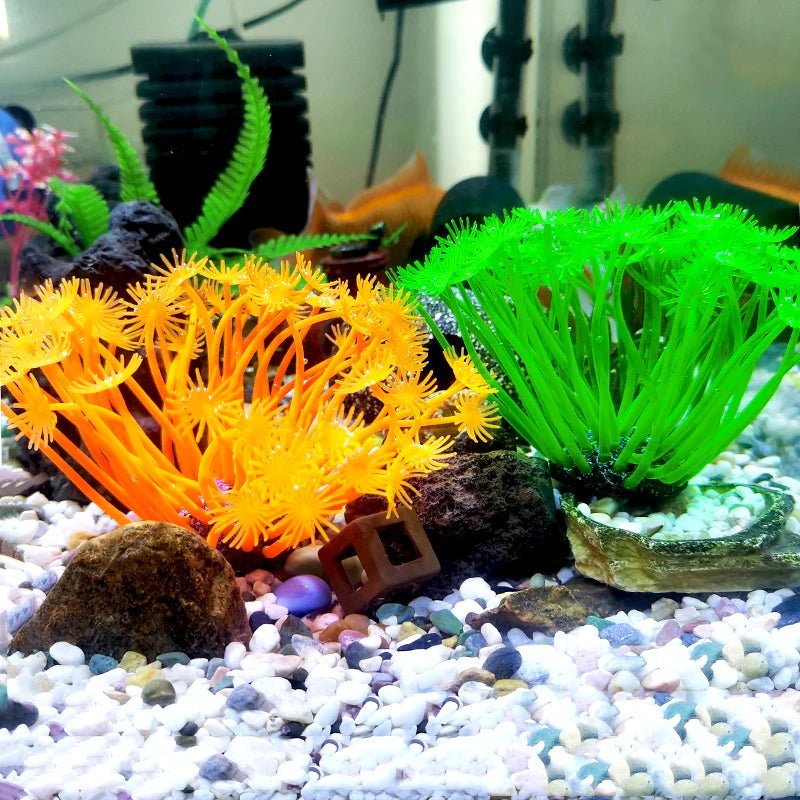 Wholesale Bulk Artificial Underwater Coral Aquarium Fish Tank Simulation Decoration Aquarium Backgrounds Plants Water Grass Accessories Home - Furbury