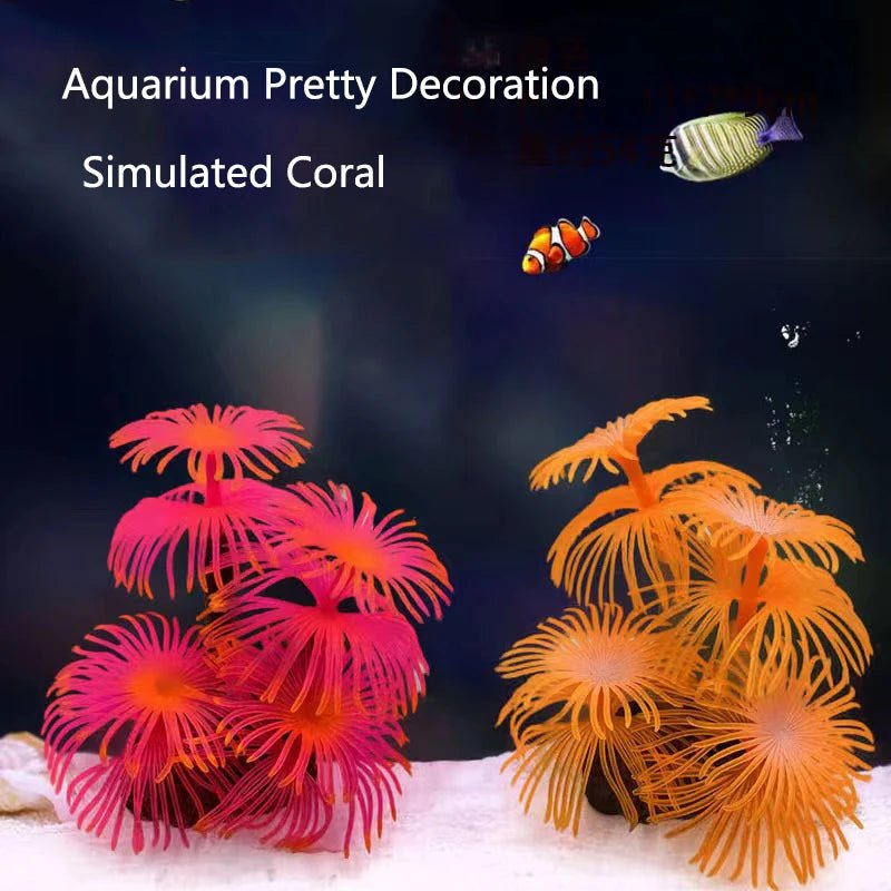 Wholesale Bulk Artificial Underwater Coral Aquarium Fish Tank Simulation Decoration Aquarium Backgrounds Plants Water Grass Accessories Home - Furbury