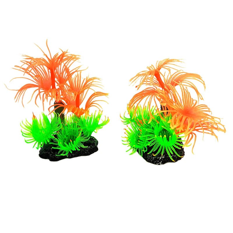 Wholesale Bulk Artificial Underwater Coral Aquarium Fish Tank Simulation Decoration Aquarium Backgrounds Plants Water Grass Accessories Home - Furbury