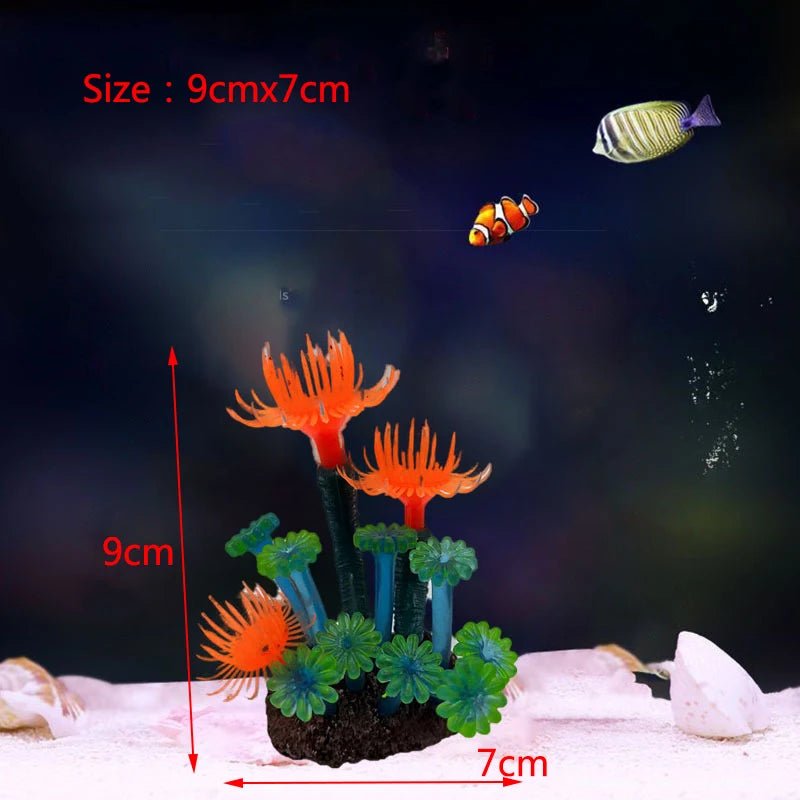 Wholesale Bulk Artificial Underwater Coral Aquarium Fish Tank Simulation Decoration Aquarium Backgrounds Plants Water Grass Accessories Home - Furbury