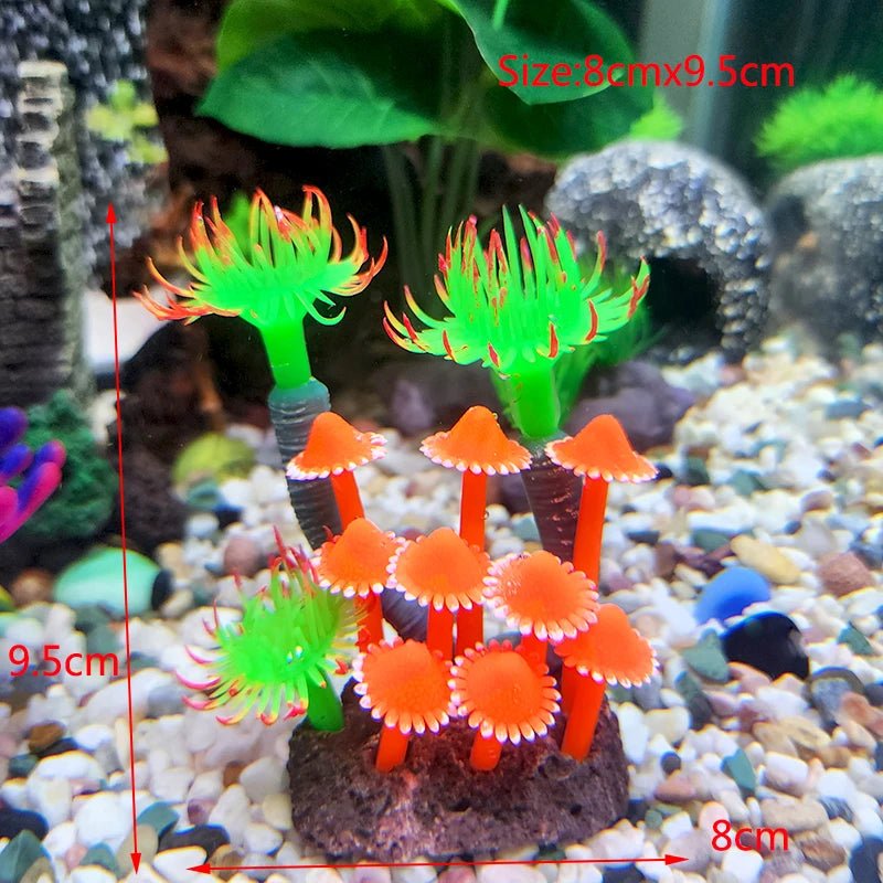 Wholesale Bulk Artificial Underwater Coral Aquarium Fish Tank Simulation Decoration Aquarium Backgrounds Plants Water Grass Accessories Home - Furbury