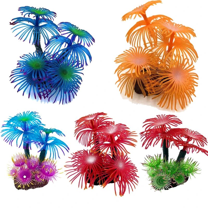 Wholesale Bulk Artificial Underwater Coral Aquarium Fish Tank Simulation Decoration Aquarium Backgrounds Plants Water Grass Accessories Home - Furbury