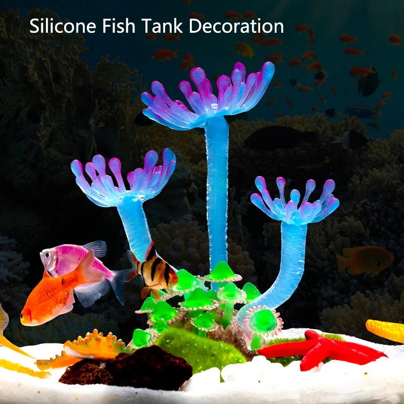Wholesale Bulk Artificial Underwater Coral Aquarium Fish Tank Simulation Decoration Aquarium Backgrounds Plants Water Grass Accessories Home - Furbury