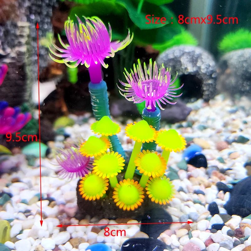Wholesale Bulk Artificial Underwater Coral Aquarium Fish Tank Simulation Decoration Aquarium Backgrounds Plants Water Grass Decora Beautiful - Furbury