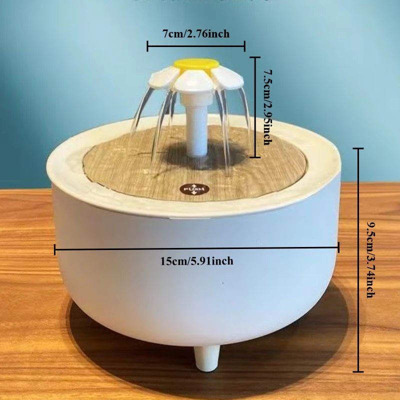 Wholesale Bulk Auto Circulating 2 - in - 1 Parrot Bath & Pet Water Fountain, Drip - Free Design for Small Pets, USB Powered - Furbury