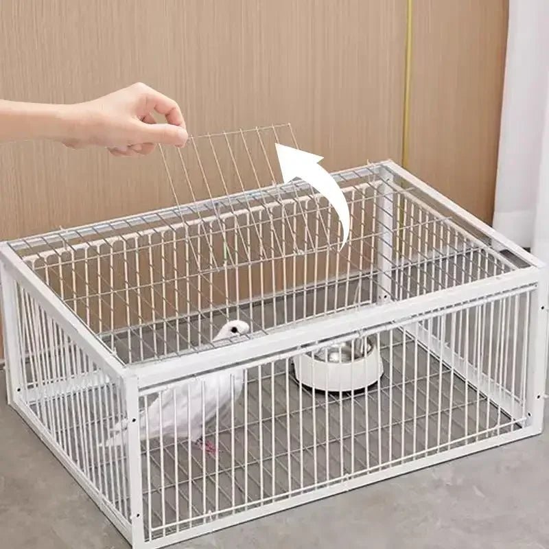 Wholesale Bulk Auto Trap Bird Cage Rabbit Cage Mouse Cage Entry Only and No Exit Thickened and Encrypted Automatic Pigeon Collecting Tool - Furbury