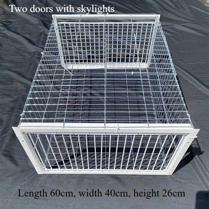 Wholesale Bulk Auto Trap Bird Cage Rabbit Cage Mouse Cage Entry Only and No Exit Thickened and Encrypted Automatic Pigeon Collecting Tool - Furbury