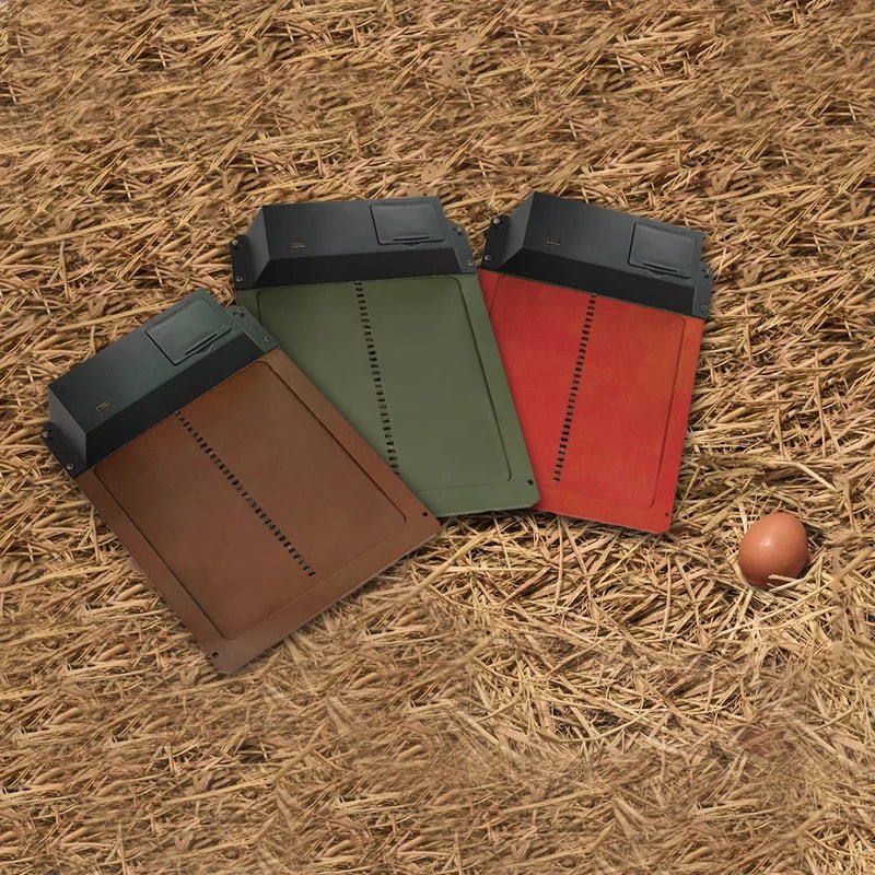 Wholesale Bulk Automatic Chicken Coop Door Opener Battery Powered Light Sense Control Waterproof Pet Flap Accessories Upgrade ABS House Gate - Furbury