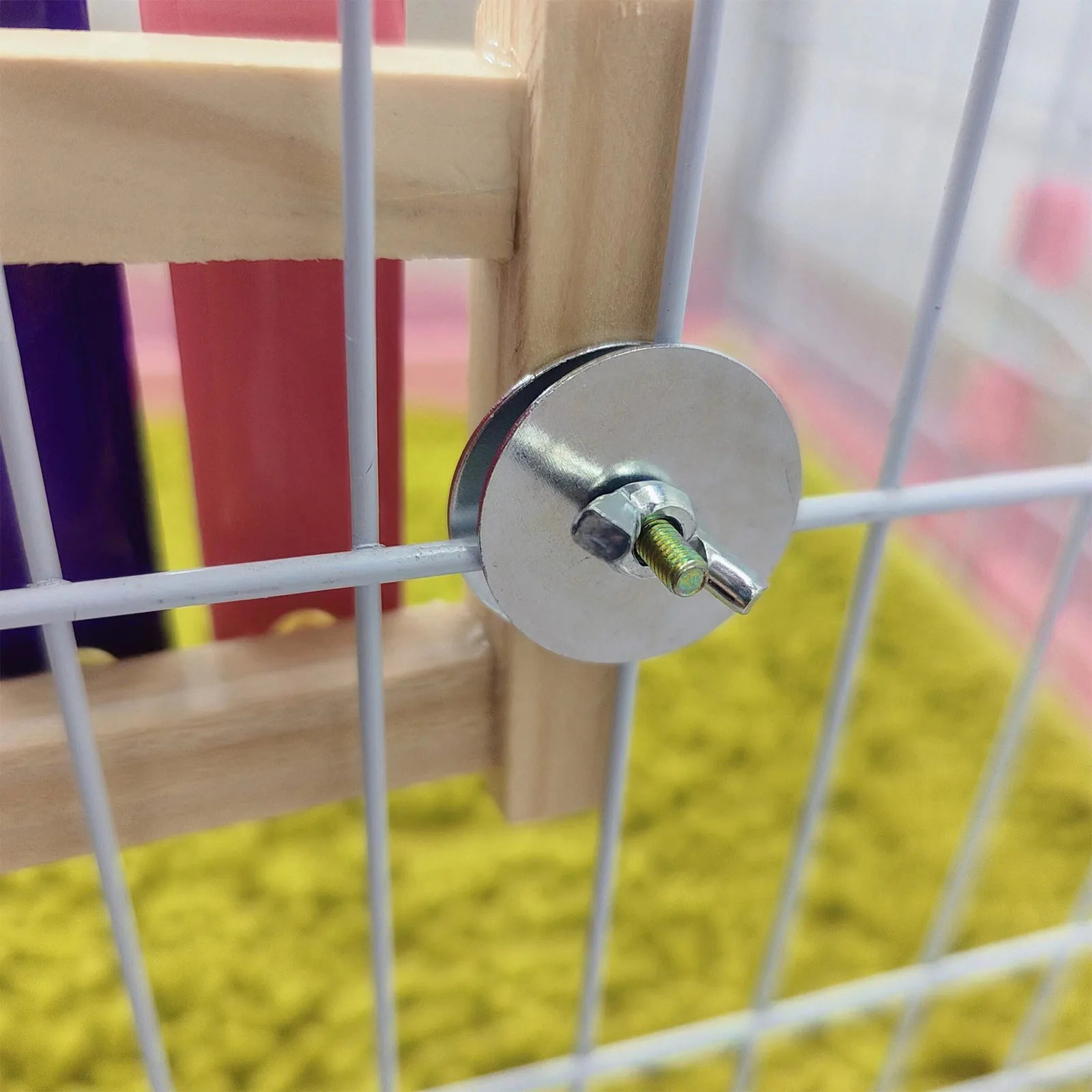 Wholesale Bulk Bird Chicken Xylophone Toy Wooden Suspensible Bird Cage Accessories Musical Toy with 8 Keys for Chicken Bird Parrot Macaw Hens - Furbury