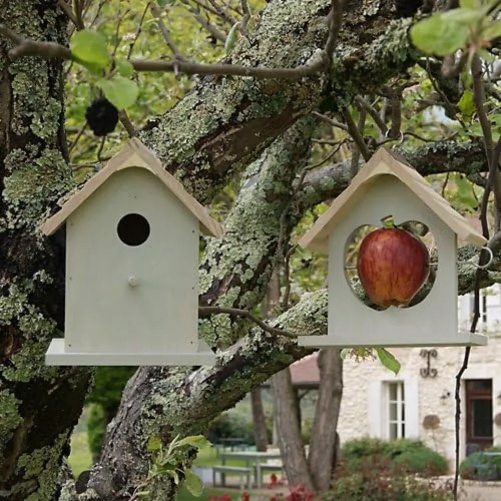 Wholesale Bulk Bird Nesting Box & Apple Feeder Set Gift Boxed Ideal Present - Furbury