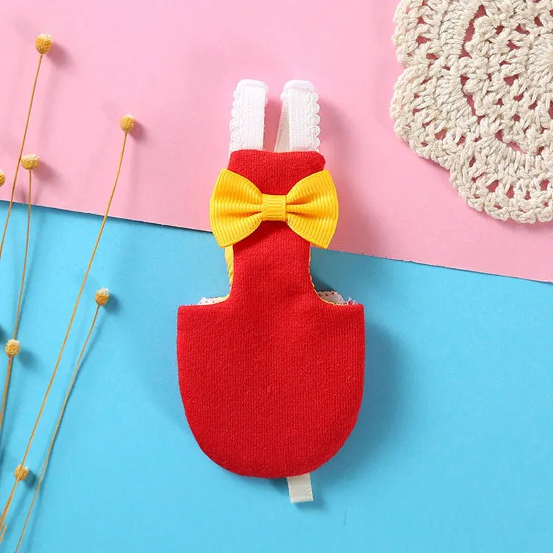 Wholesale Bulk Bird Parrot Diaper With Bowtie Cute Flight Suit Nappy Clothes For Cockatiel Green Cheek Conure Parakeet Pigeons Bird Accessories - Furbury