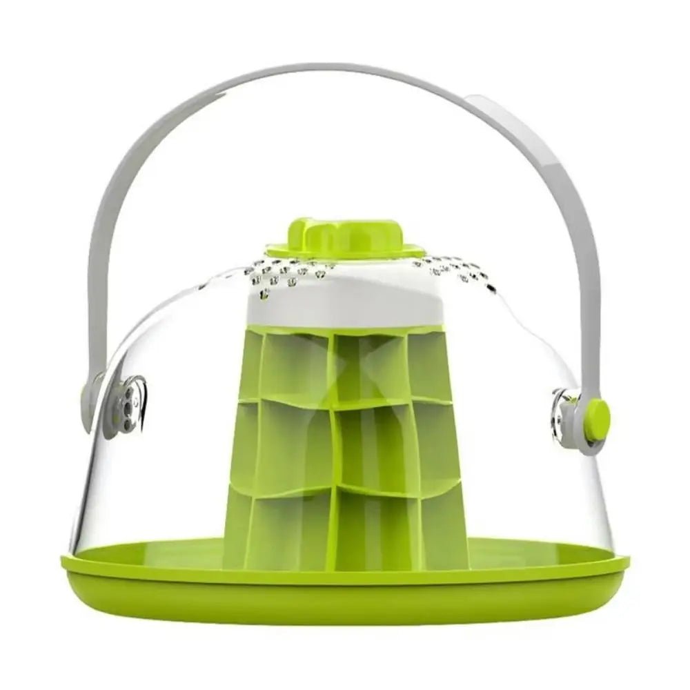 Wholesale Bulk Breathable Snails Breeding Tank Transparent with Handle Reptile Observing Box Prevents Escape Removable Insect Feeding Bin - Furbury