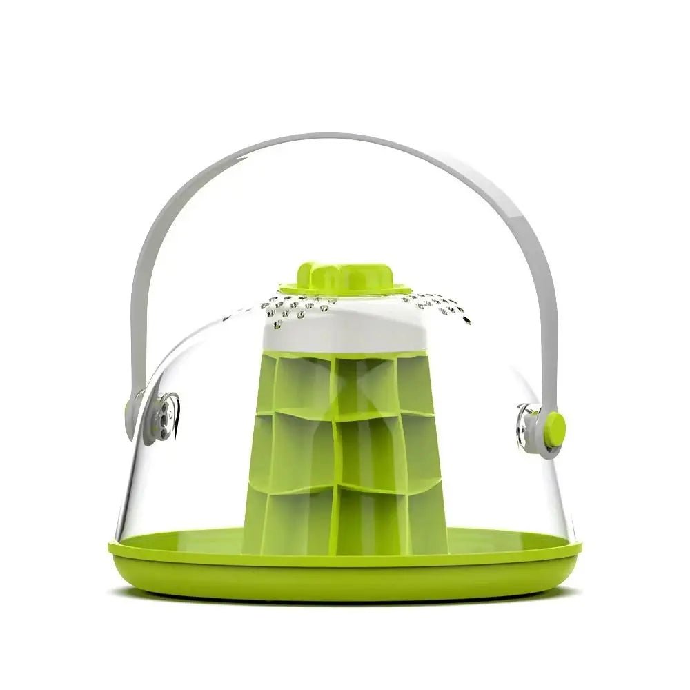 Wholesale Bulk Breathable Snails Breeding Tank Transparent with Handle Reptile Observing Box Prevents Escape Removable Insect Feeding Bin - Furbury