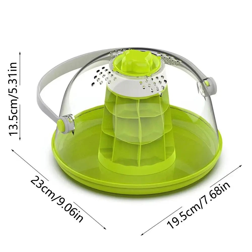 Wholesale Bulk Breathable Snails Breeding Tank Transparent with Handle Reptile Observing Box Prevents Escape Removable Insect Feeding Bin - Furbury