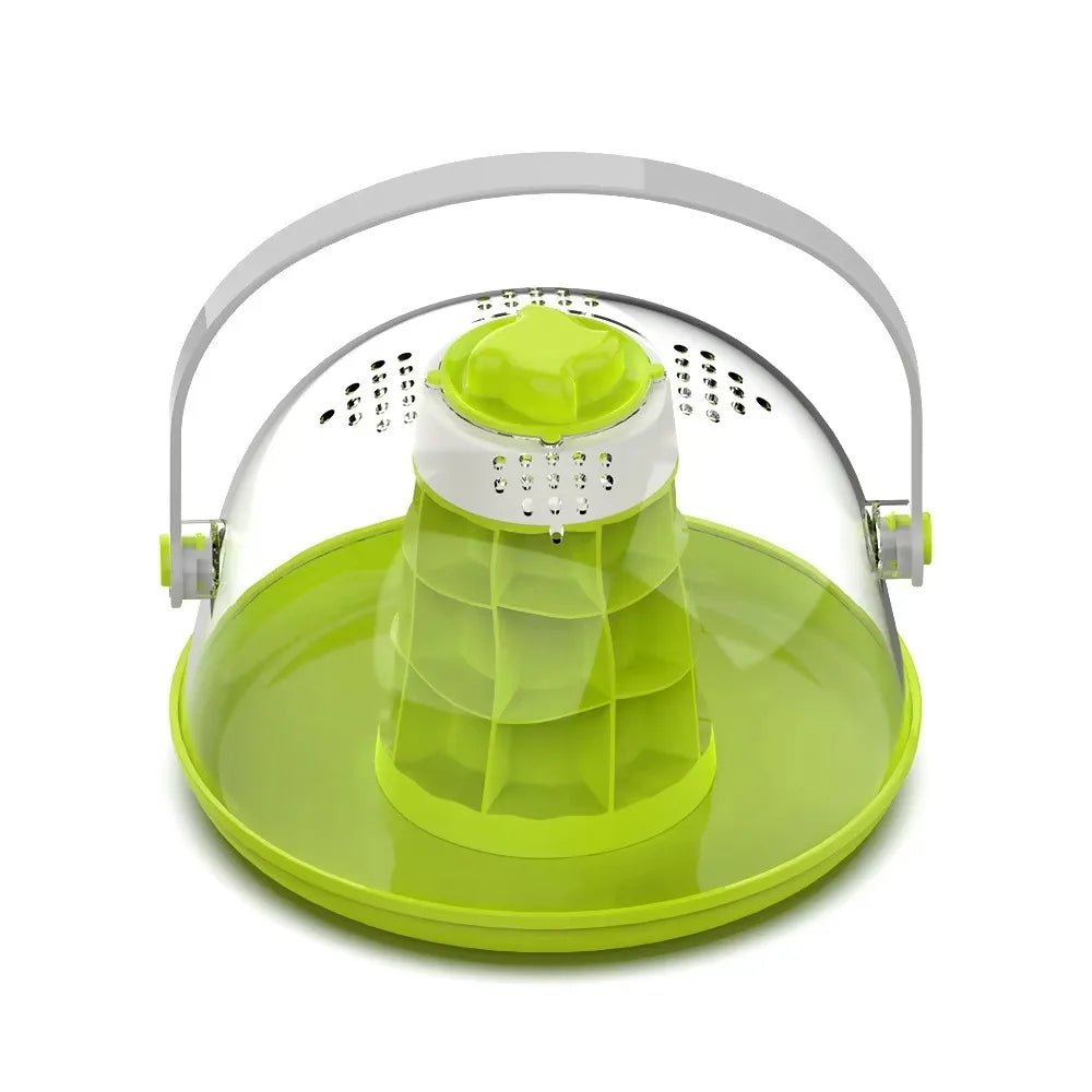 Wholesale Bulk Breathable Snails Breeding Tank Transparent with Handle Reptile Observing Box Prevents Escape Removable Insect Feeding Bin - Furbury