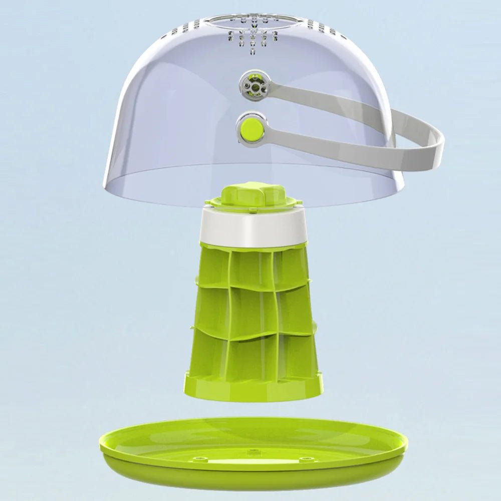 Wholesale Bulk Breathable Snails Breeding Tank Transparent with Handle Reptile Observing Box Prevents Escape Removable Insect Feeding Bin - Furbury