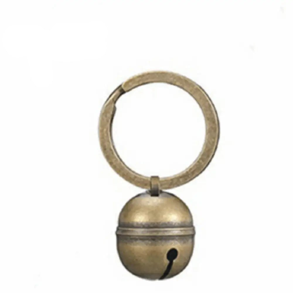 Wholesale Bulk Cat Dog Collar Bells Brass Bells for Collar Dog Charm Bells Pet Pendant with Key Rings for Collars Necklace - Furbury