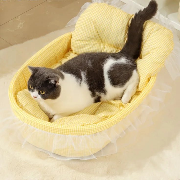 Wholesale Bulk Cat Princess Sofa Bed Washable and Removable - Universal Pet Mat for All Seasons Suitable for Cats and Dogs - Furbury
