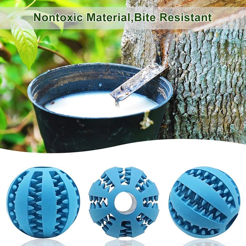 Wholesale Bulk Dog Ball Toys for Small Dogs Interactive Elasticity Puppy Chew Toy Tooth Cleaning Rubber Food Ball Toy Pet Stuff Accessories - Furbury