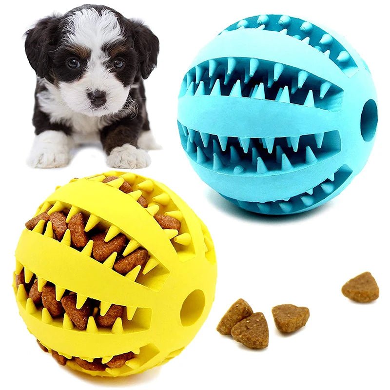 Wholesale Bulk Dog Ball Toys for Small Dogs Interactive Elasticity Puppy Chew Toy Tooth Cleaning Rubber Food Ball Toy Pet Stuff Accessories - Furbury