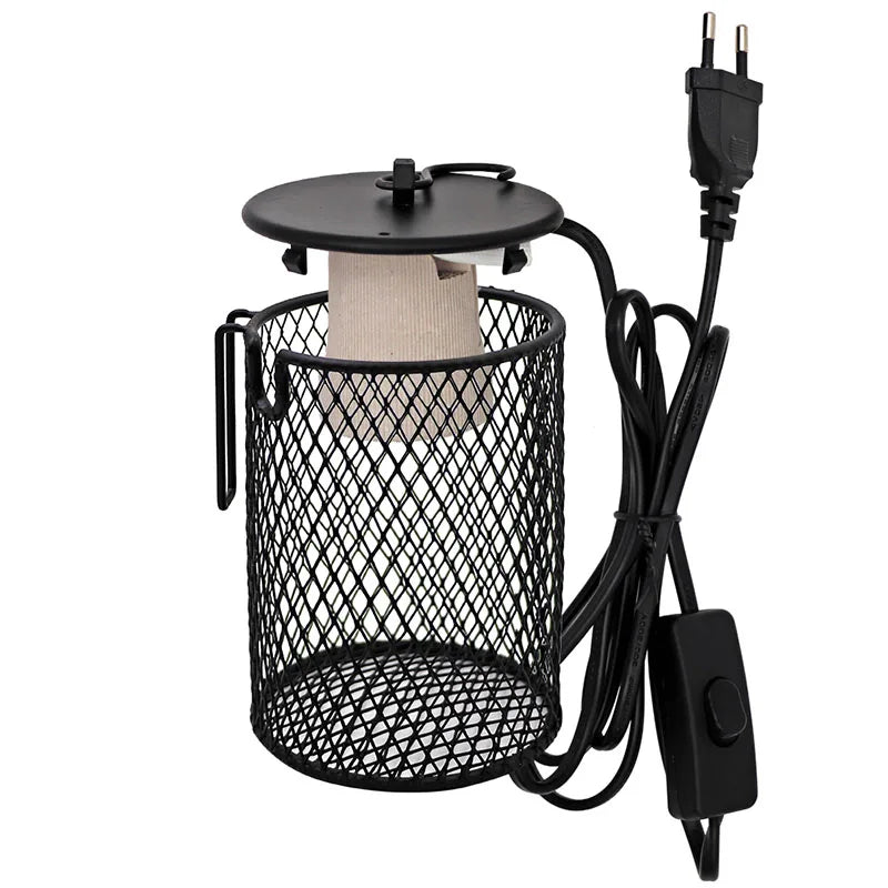 Wholesale Bulk E27 Pet Heating Lamp for Turtle Snake lizard Infrared Ceramic Emitter Heat Light 50W/75W/100W Reptile Lamp Reptile Light EU Plug - Furbury