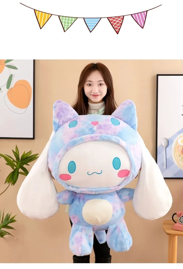 Wholesale Bulk Giant Sanrio Kawaii Cinnamoroll Dog Plush Toys Pillow Stuffed Animal Comfort Soft Dolls Kids Birthday Gifts Cartoon Anime Toys - Furbury