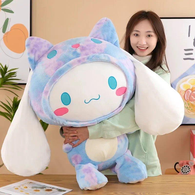 Wholesale Bulk Giant Sanrio Kawaii Cinnamoroll Dog Plush Toys Pillow Stuffed Animal Comfort Soft Dolls Kids Birthday Gifts Cartoon Anime Toys - Furbury