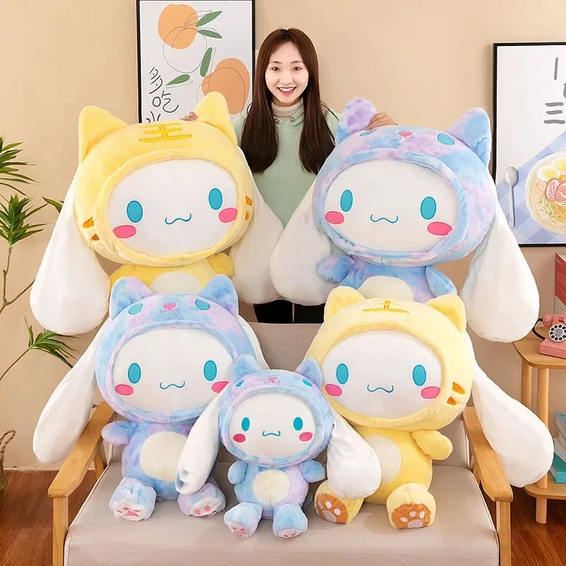 Wholesale Bulk Giant Sanrio Kawaii Cinnamoroll Dog Plush Toys Pillow Stuffed Animal Comfort Soft Dolls Kids Birthday Gifts Cartoon Anime Toys - Furbury