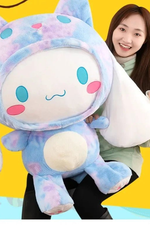 Wholesale Bulk Giant Sanrio Kawaii Cinnamoroll Dog Plush Toys Pillow Stuffed Animal Comfort Soft Dolls Kids Birthday Gifts Cartoon Anime Toys - Furbury