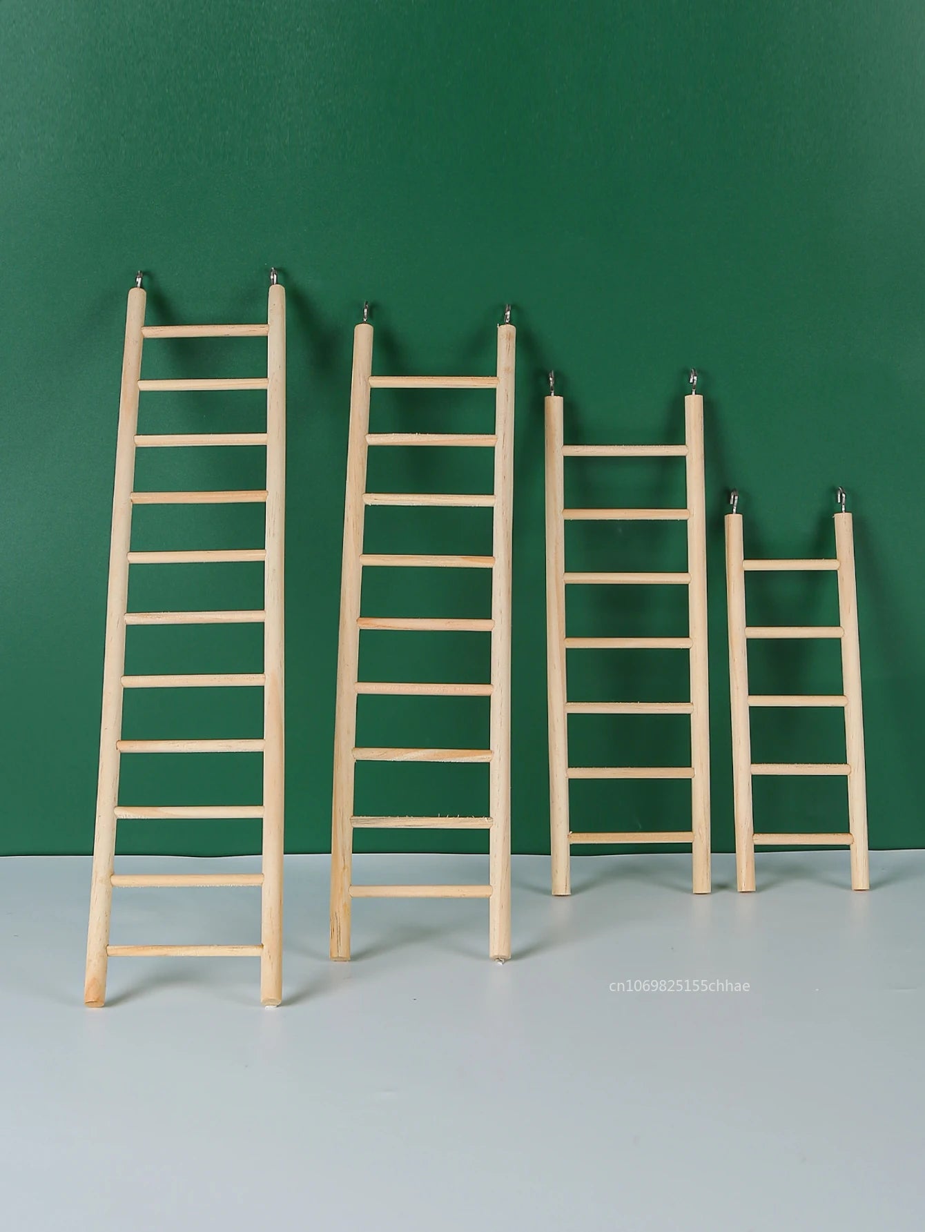 Wholesale Bulk Hamster Parrot Toys Hanging Cage Climbing Ladders with Natural Wood Parrots Suspension Bridge Swing Toys Bird Small Pet Supplies - Furbury