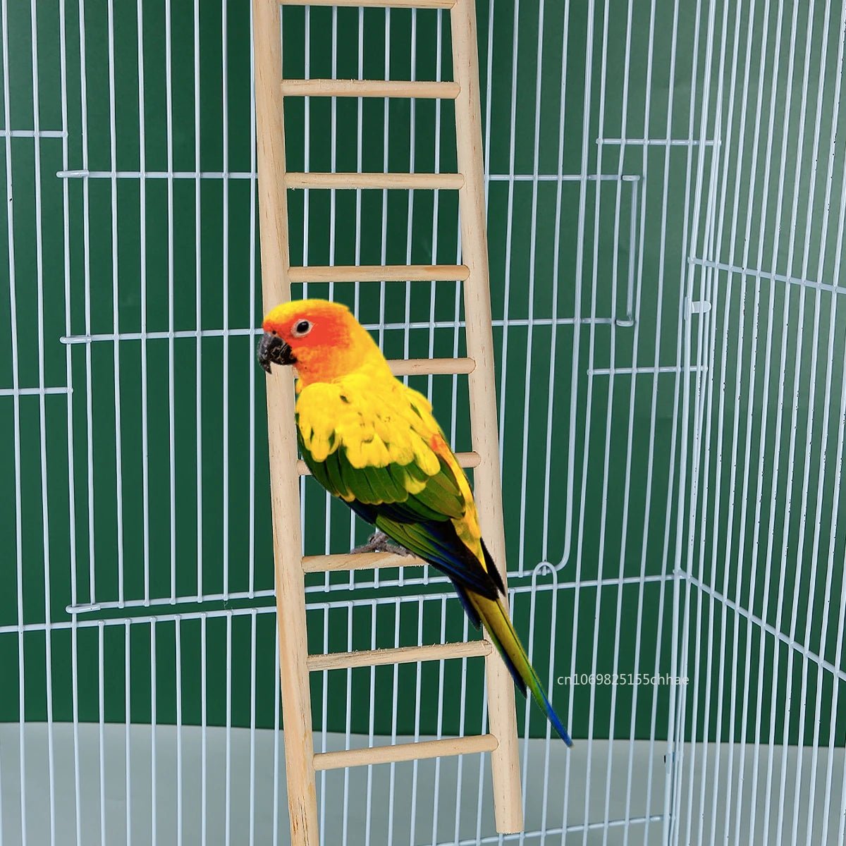 Wholesale Bulk Hamster Parrot Toys Hanging Cage Climbing Ladders with Natural Wood Parrots Suspension Bridge Swing Toys Bird Small Pet Supplies - Furbury