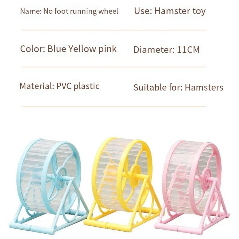 Wholesale Bulk Hamster Wheel Large Pet Jogging Hamster Sports Running Wheel Hamster Cage Accessories Toys Small Animals Exercise Pet Supplies - Furbury