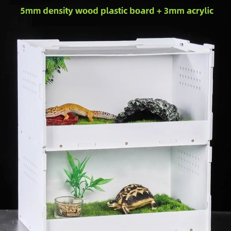 Wholesale Bulk Horned frog lizard spider insect hermit crab turtle tank reptile scorpion gecko Testudo elongata hedgehog incubator Breeding box - Furbury