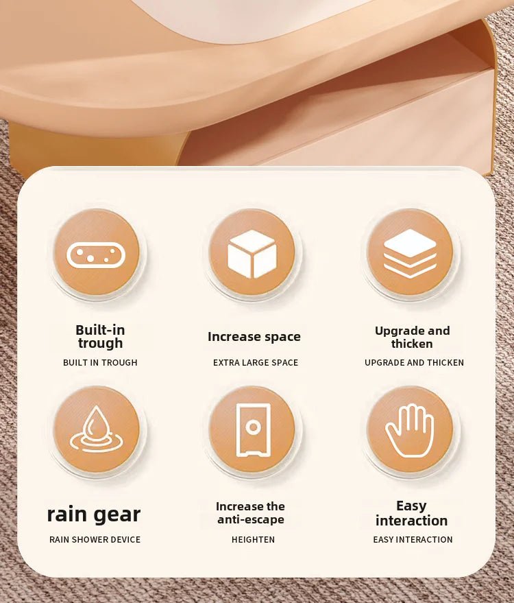 Wholesale Bulk Household turtle tank, ecological dedicated lazy tabletop, small sun drying table, fish tank, water and land breeding tank 220V - Furbury