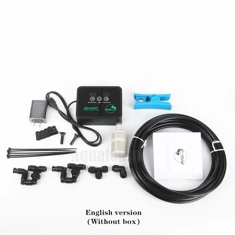 Wholesale Bulk Intelligent Reptile Spray System Mist Rainforest Tank Spray System Kit Sprinkler Control Terrariums Humidifier Electronic Timer - Furbury