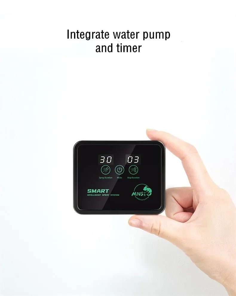 Wholesale Bulk Intelligent Reptile Spray System Mist Rainforest Tank Spray System Kit Sprinkler Control Terrariums Humidifier Electronic Timer - Furbury