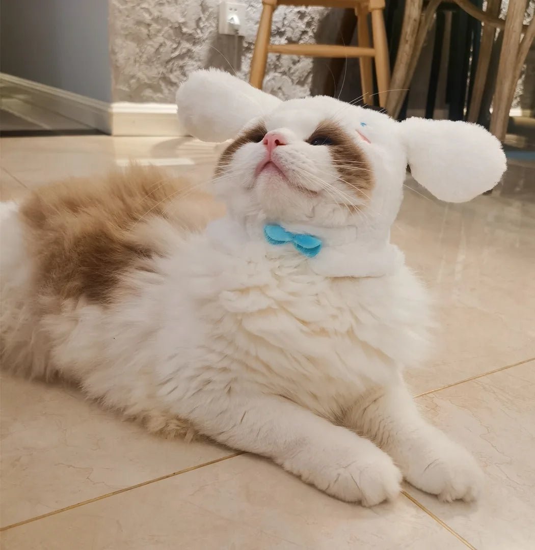 Wholesale Bulk Kawaii Sanrio Pet Hat Hello Kittys Cinnamoroll Accessories Cute Cartoon Anime Plush Puppy Cat Doll Headgear Toys for Girls Gift - Furbury