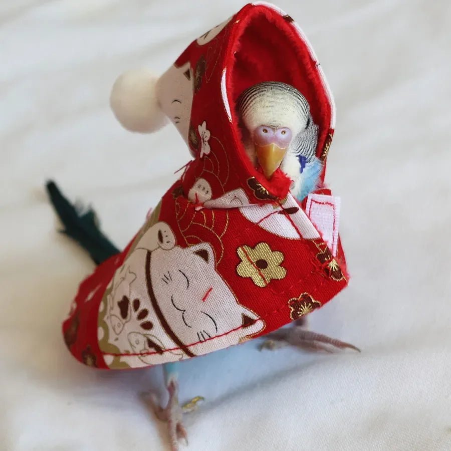 Wholesale Bulk Lovely Bird Clothes Colorful Cover Dress Up and Protect Your Pet Parrots Comfortable Bird Cloth Birds Suit Parakeet Clothing - Furbury