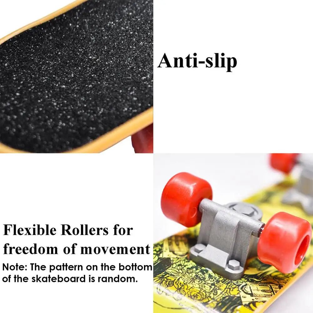 Wholesale Bulk Mini Small Skateboard For Turtles Parrot Toy with 2 Turtle Feeding Ball Fruit Vegetable Holder Finger Skate Board For Tortoise - Furbury