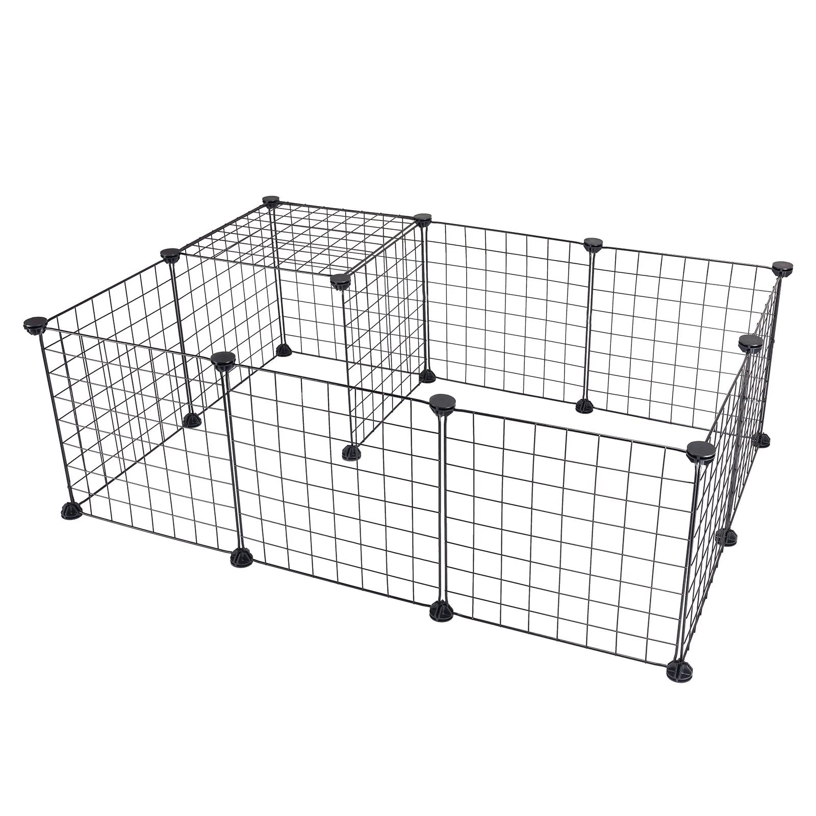 Wholesale Bulk Outdoor Puppy Playpen Adjustable Wire Plastic Enclosure for Rabbits Hamster Kennel House Dogs Kitten Small Animals Supplies - Furbury