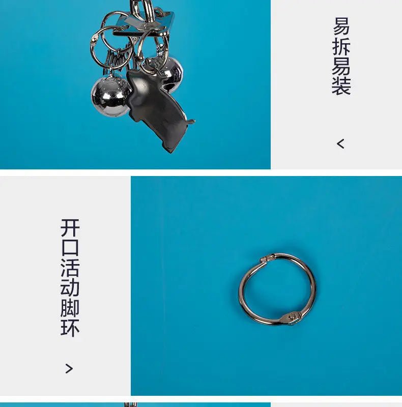 Wholesale Bulk Parrot 304 Stainless Steel Toy Gnawing Climbing Large Medium - sized Diamond Gray Machine Puzzle Bird Cage Display Rack Hanging - Furbury