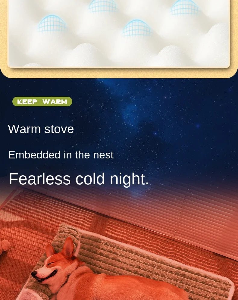 Wholesale Bulk Pet Bed,Thickened Bed Mat For Dog Cat, Winter Super Warm Bed Mat for Small Medium Large Dog,Removable Washable Pet Bed For puppy - Furbury