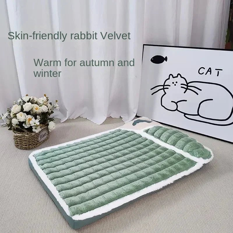 Wholesale Bulk Pet Bed,Thickened Bed Mat For Dog Cat, Winter Super Warm Bed Mat for Small Medium Large Dog,Removable Washable Pet Bed For puppy - Furbury